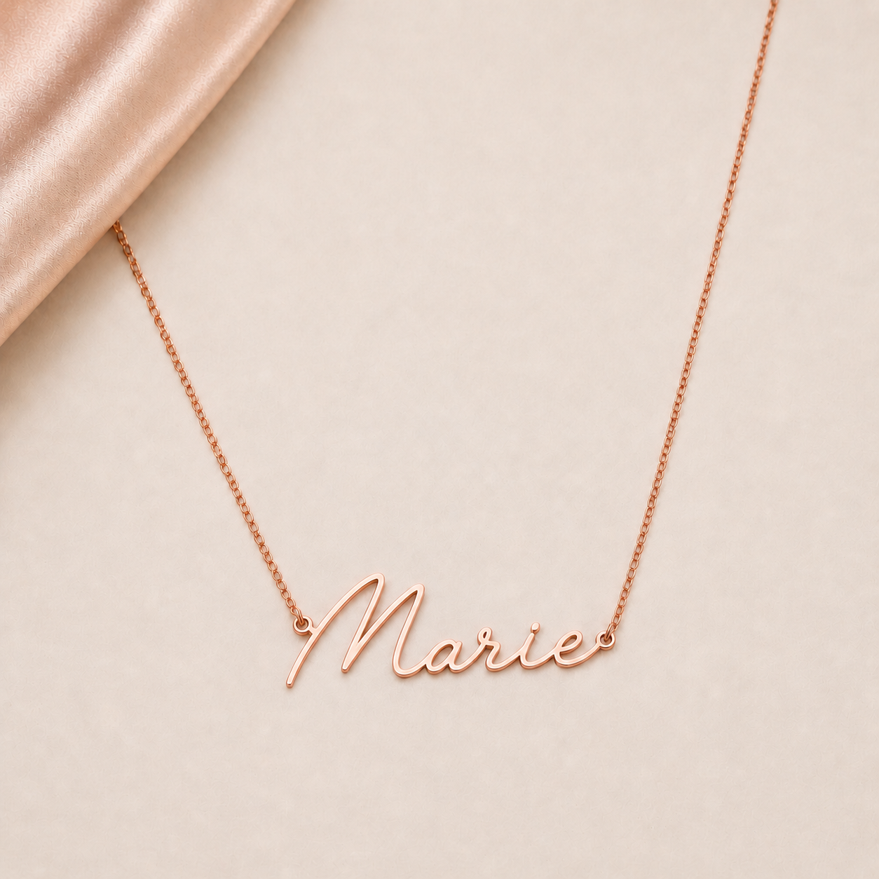 Signatura Monoline Namenskette – Personalisierter Schmuck in zeitloser Eleganz, in 585er Gold 14 Karat