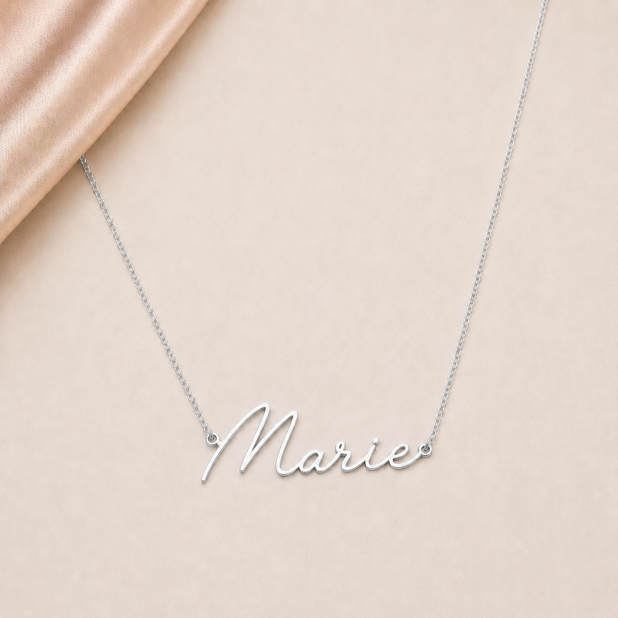 Signatura Monoline Namenskette – Personalisierter Schmuck in zeitloser Eleganz, in 585er Gold 14 Karat